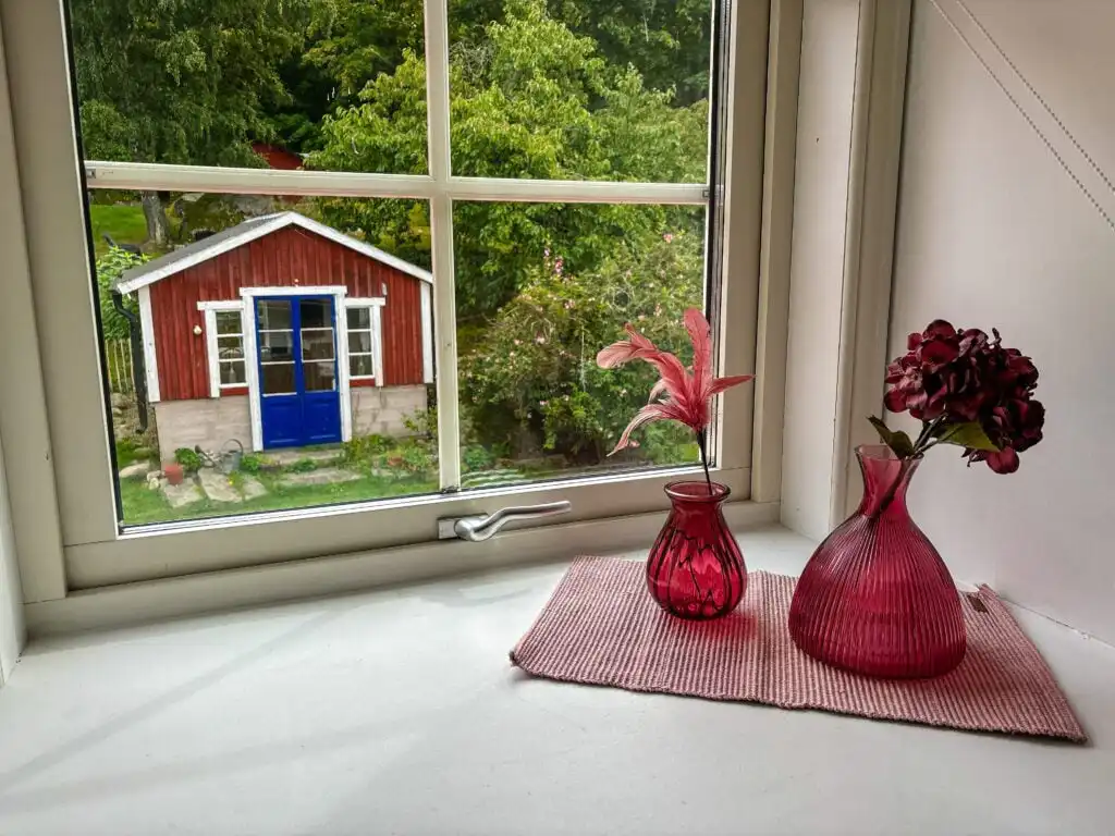 Dekoratives Detail im Ferienhaus Istaby in Blekinge