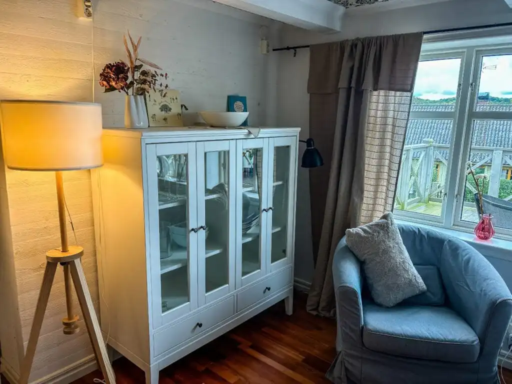 Wohnzimmer im Ferienhaus Istaby in Istaby bei Sölvesborg