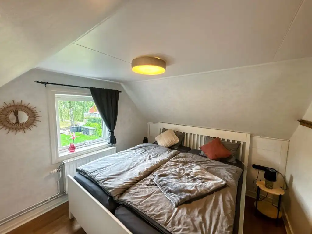 Schlafzimmer im Ferienhaus Istaby in Istaby