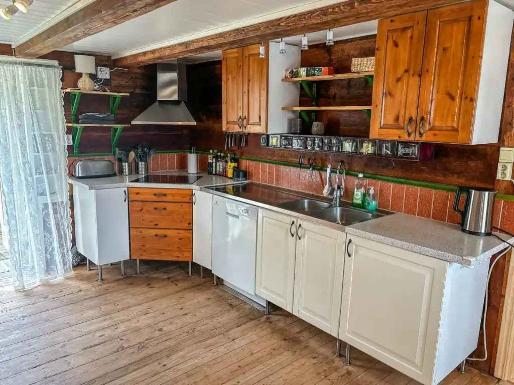 Wohn- und Essbereich im Ferienhaus Istaby in Blekinge