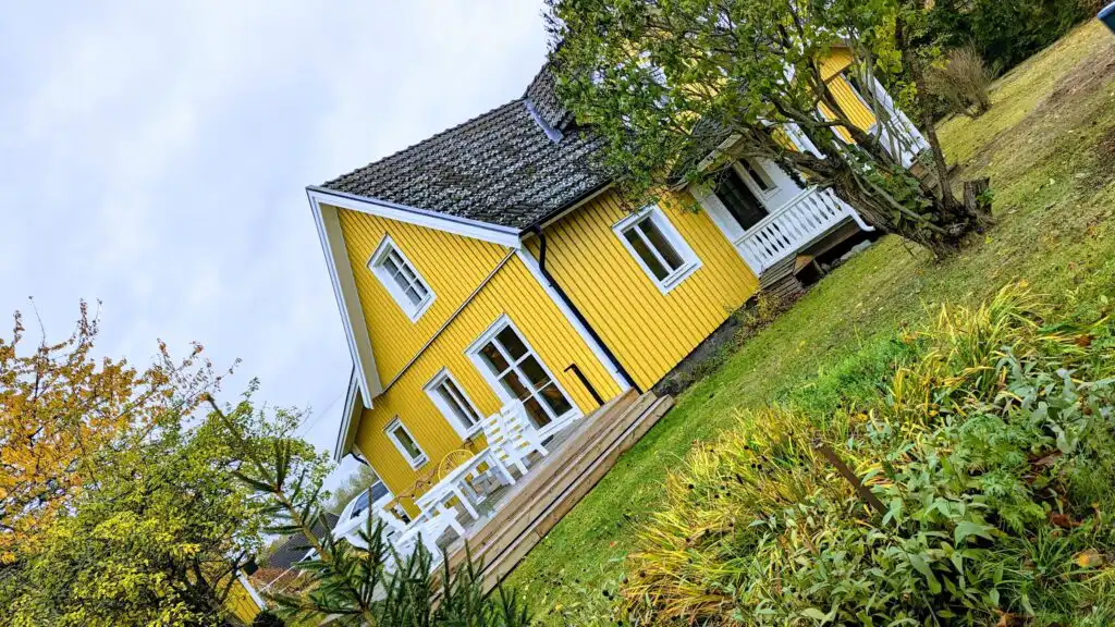 Ferienhaus Villa Obstgarten in Mörlunda Småland mit Garten
