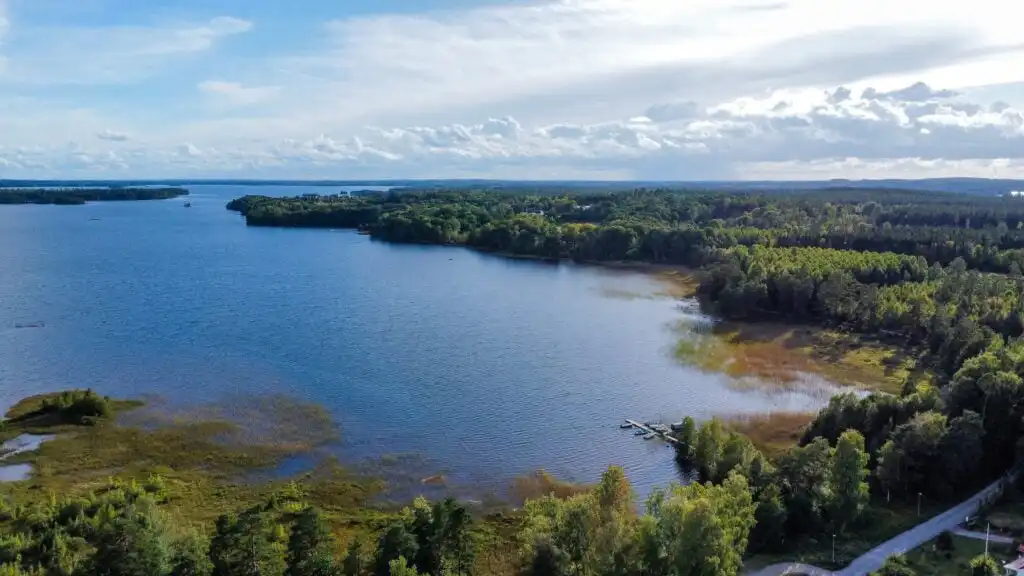 Seelandschaft bei Hovmantorp in Småland direkt am Seegut Hovmantorp