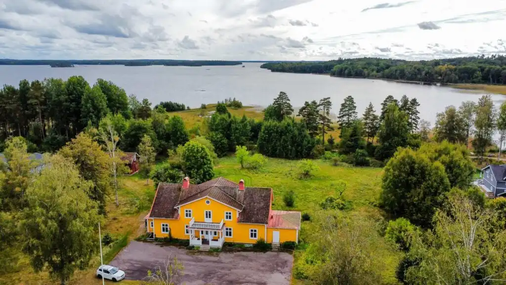 See in Hovmantorp, Småland nahe Seegut Hovmantorp