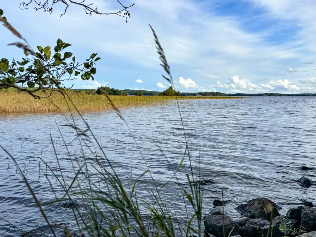 Strand am See bei Seegut Hovmantorp in Hovmantorp