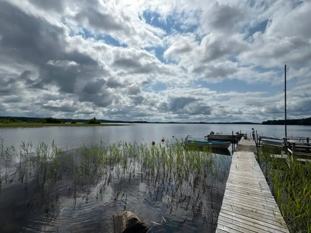 Seelandschaft in Hovmantorp, Småland direkt am Seegut Hovmantorp