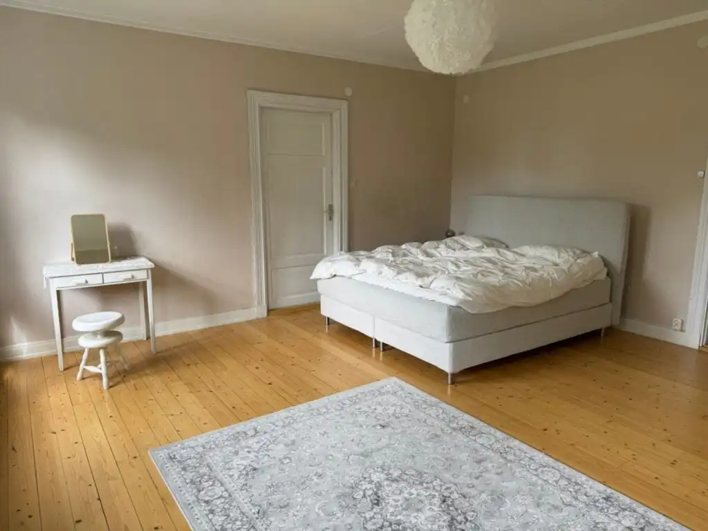 Geräumiges Schlafzimmer im Seegut Hovmantorp direkt am See
