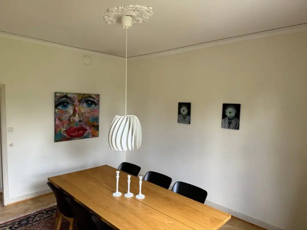 Essbereich im großzügigen Ferienhaus Seegut Hovmantorp in Småland