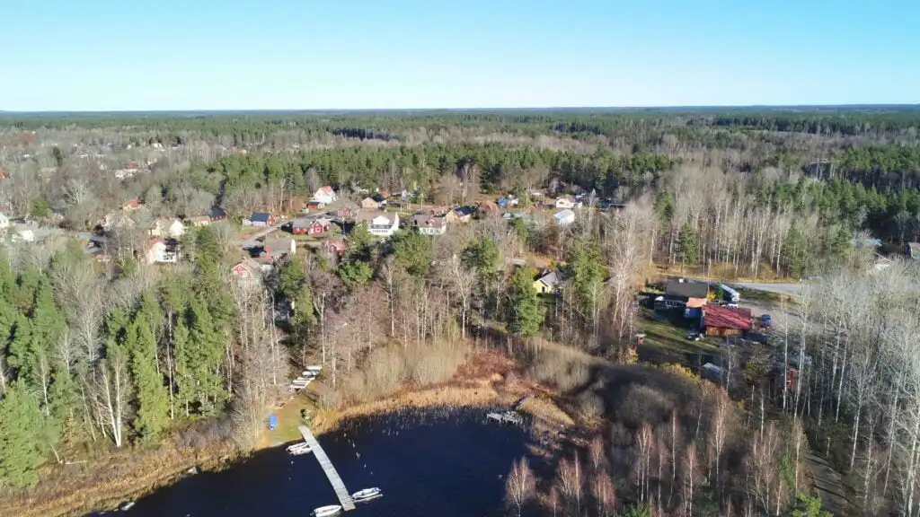 Landschaft in Småland- Villa Lotte Urlaub für Angler