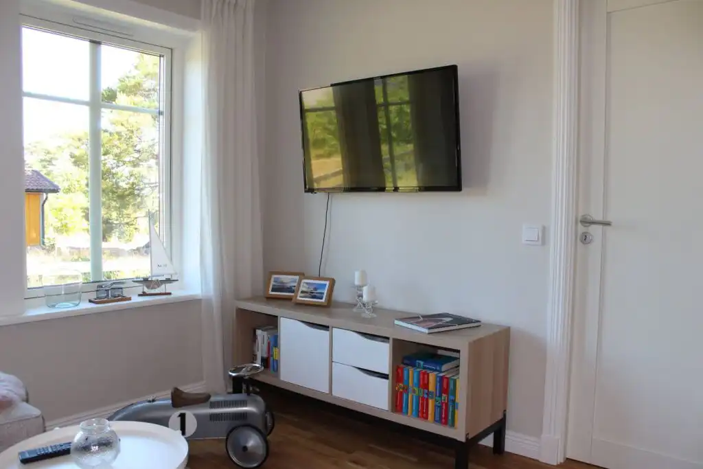 Heller Wohnraum mit moderner Ausstattung – Villa Vita Timmernabben nahe Ostsee