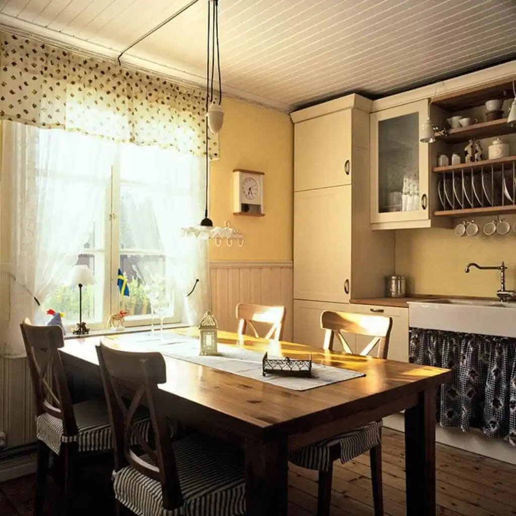 Essbereich im Ferienhaus Villa Lilla in Viserum Småland für gemütliche Mahlzeiten