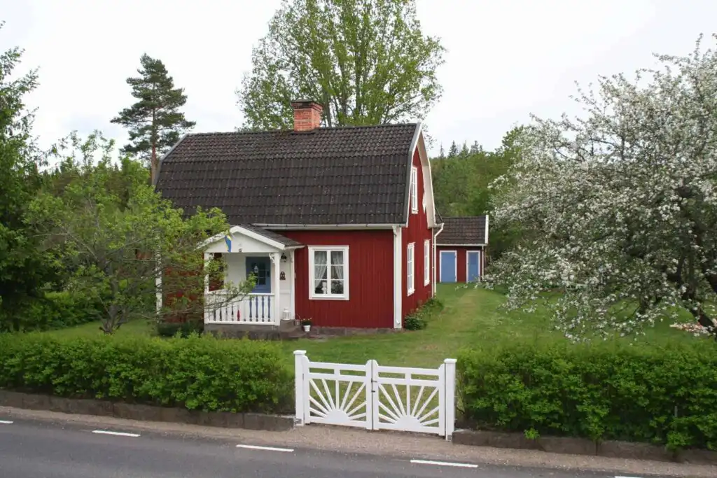 Ferienhaus Villa Lilla in Viserum Småland – idyllisches Schwedenhaus im Grünen