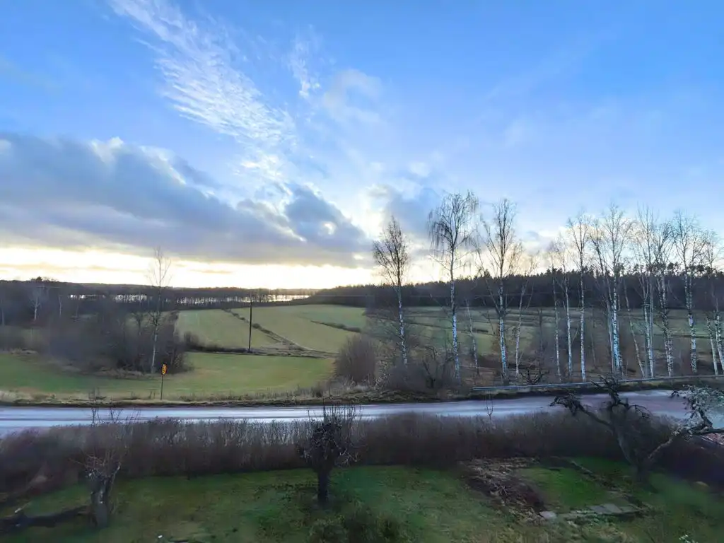 Seeblick nahe Hus Mio in Hultsfred, Småland
