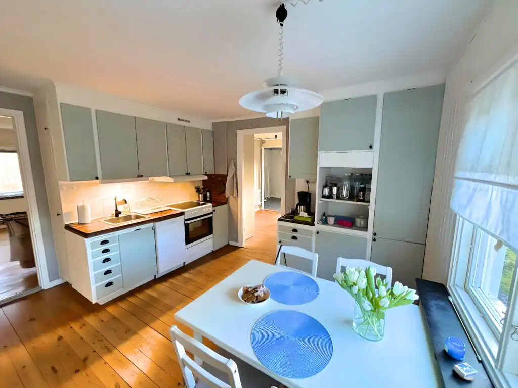 Offene Küche im Hus Mio in Hultsfred nahe Vimmerby