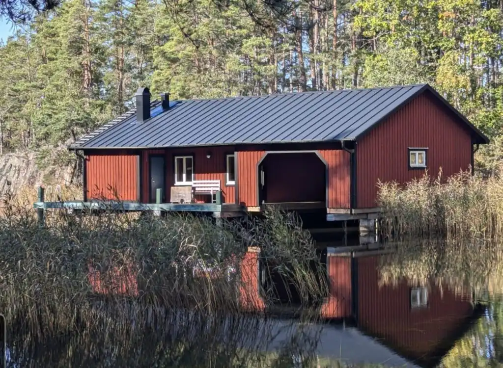 Ferienhaus Hus Upplånngö direkt am Wasser in den schwedischen Schären