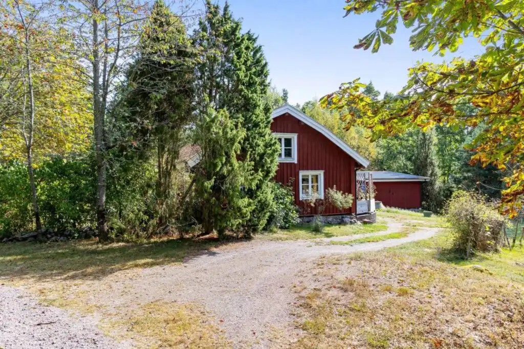Rotes Ferienhaus Hus Skärgården in Figeholm, Småland