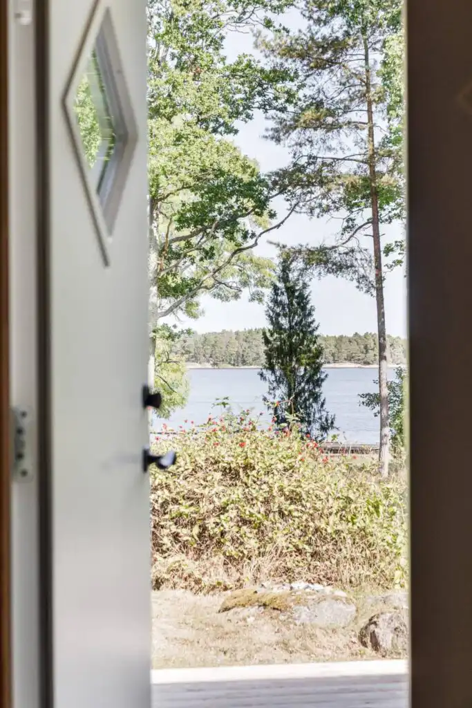 Meerblick vom Hus Skärgården in Figeholm im Schärengarten