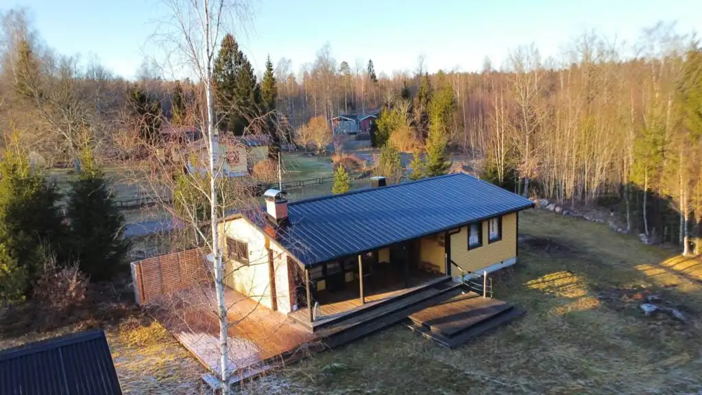 Hauptansicht von Stuga Sjögolf in Storebro, Småland nahe Vimmerby