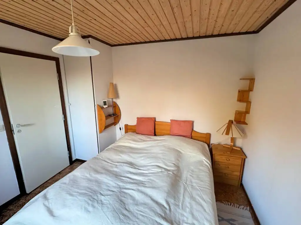 Schlafzimmer im Ferienhaus Stuga Sjögolf nahe Vimmerby