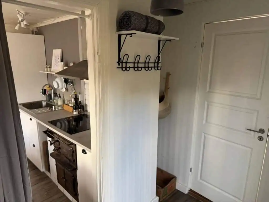 Küchenbereich im Ferienhaus Hus Anna in Berga – Ferienhaus für Familien und Paare in Småland