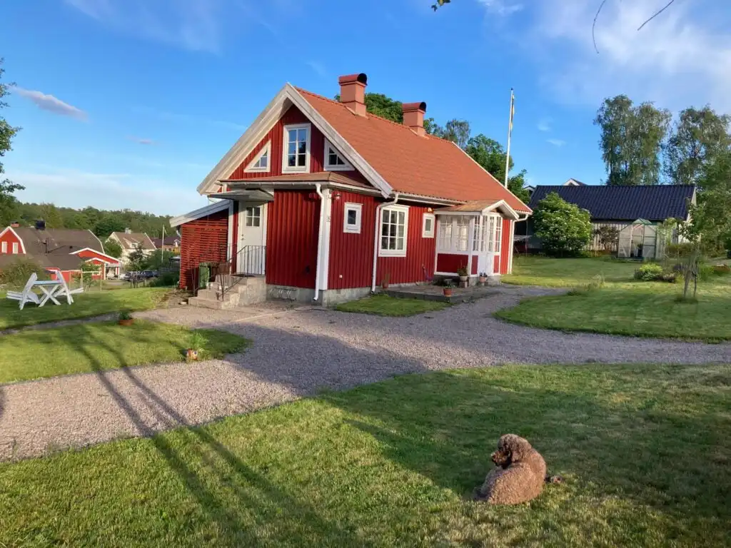 Historisches Schwedenhaus Cottage Marieberg in Unnaryd – Ferienhaus in Småland nahe High Chaparral