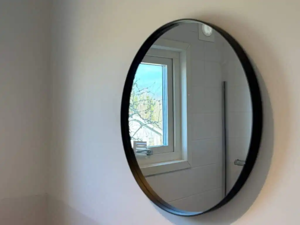 Gäste-WC im Familjehus Villa Kunterbunt in Alstermo