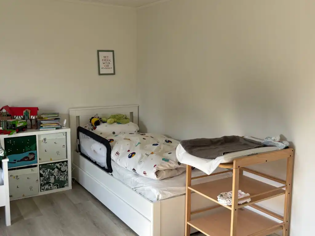 Kinderzimmer im Familienhaus Villa Kunterbunt in Alstermo