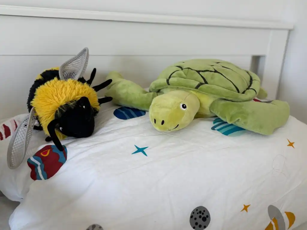 Weiteres Schlafzimmer im Familienferienhaus Villa Kunterbunt