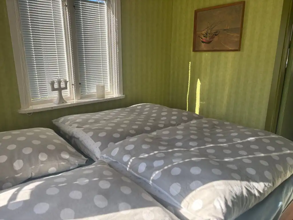 Schlafzimmer im Hus Bockara in Bockara, Småland