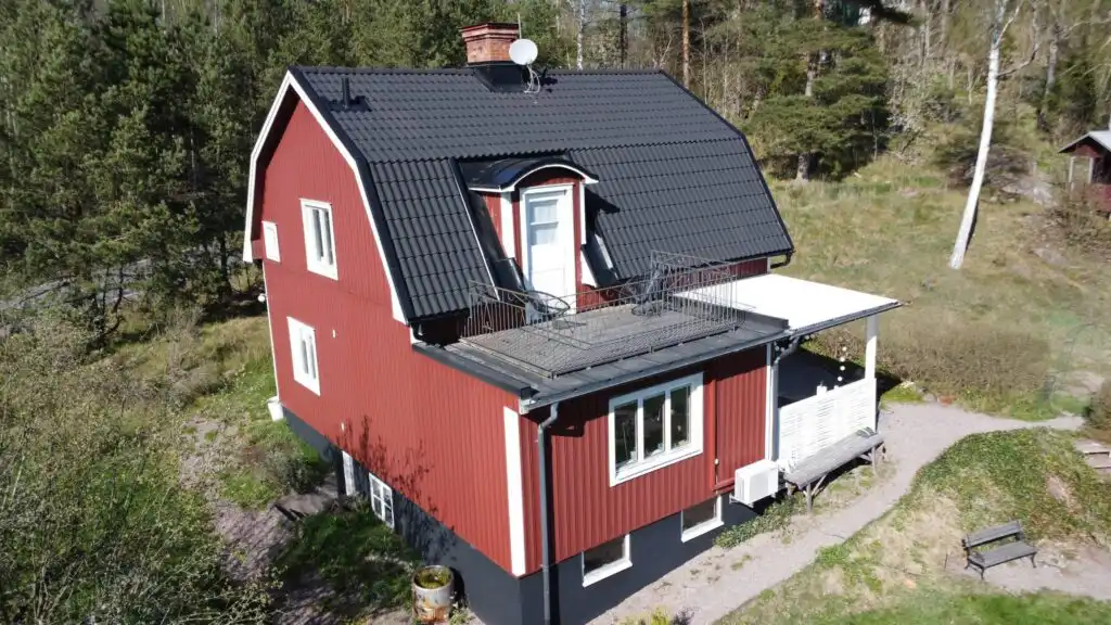 Hauptansicht vom Hus Mio in Hultsfred nahe Vimmerby