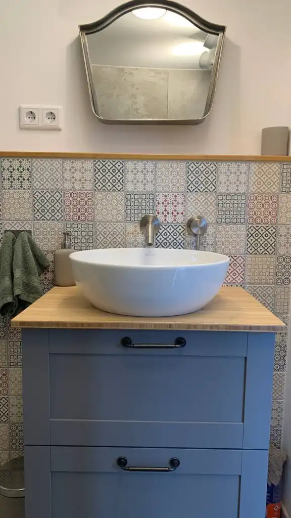 Waschbecken im Badezimmer