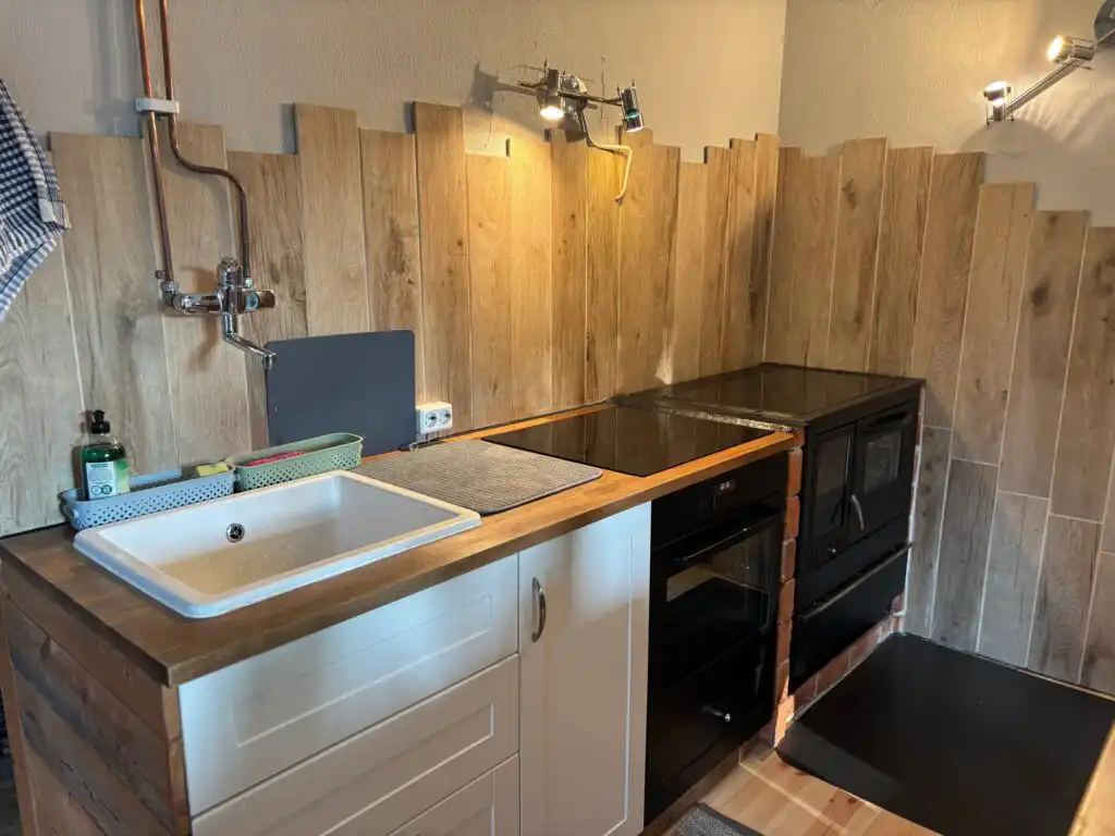 Küche im Ferienhaus Hus Siknäs in Dalarna