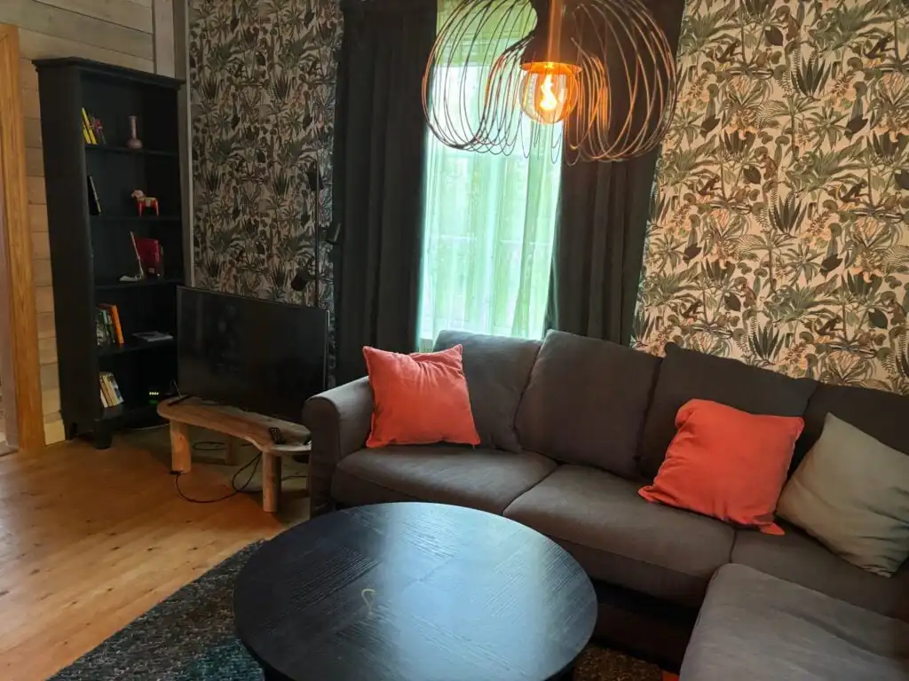 Gemütliche Sitzecke im Ferienhaus Hus Siknäs in Dalarna