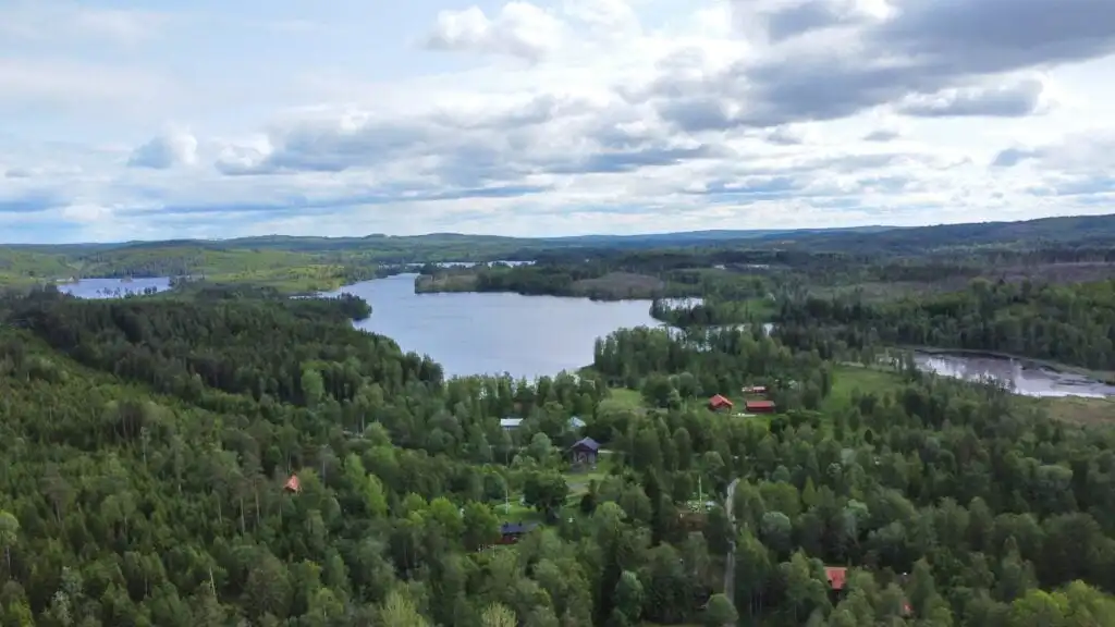 Seenlandschaft bei Filipstad in Värmland – Natururlaub nahe der Ferienwohnung Liljekonvalj