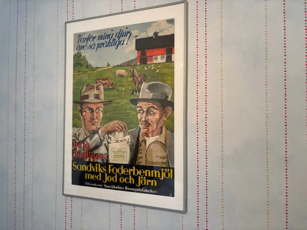 Dekoratives Detail im Ferienhaus Villa Bela in Småland Schweden