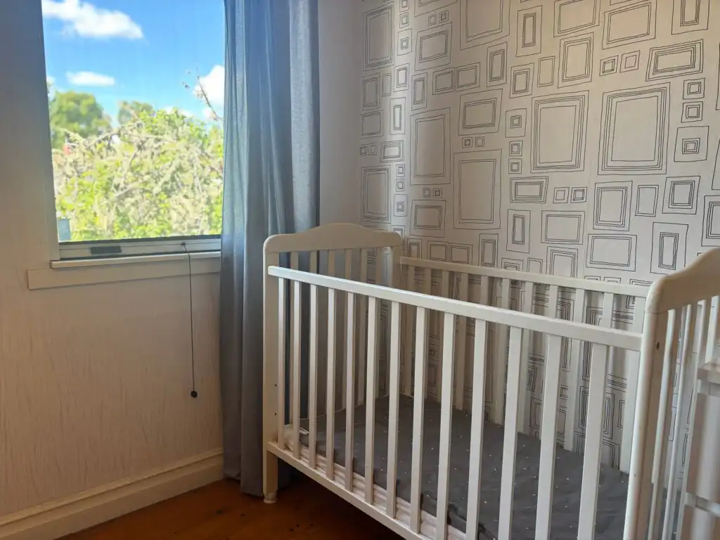 Kinderzimmer in der Villa Bela am Algunnensee