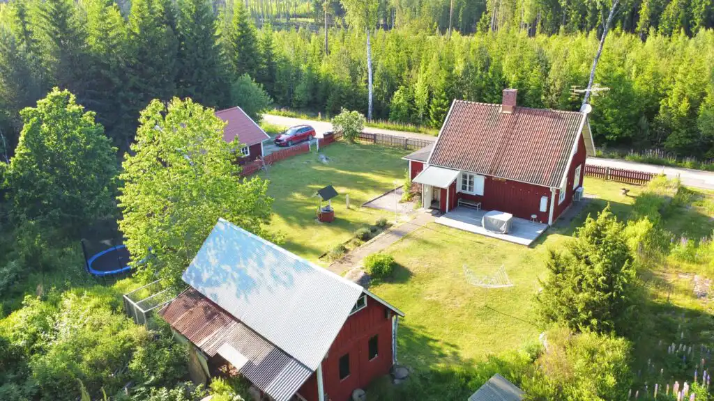 Landschaft und Wälder rund um Hus Jorgentorp – Naturregion in Småland bei Emmaboda