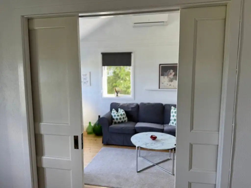 Wohnzimmer im Ferienhaus Lilla Lycka in Timmernabben, Småland