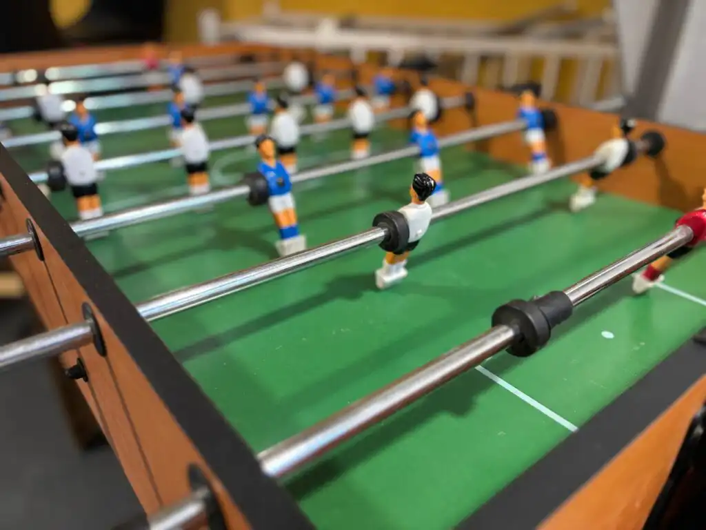 Kicker im Ferienhaus Hus Björk in Fågelfors – Ferienhaus mit Spielmöglichkeiten in Småland