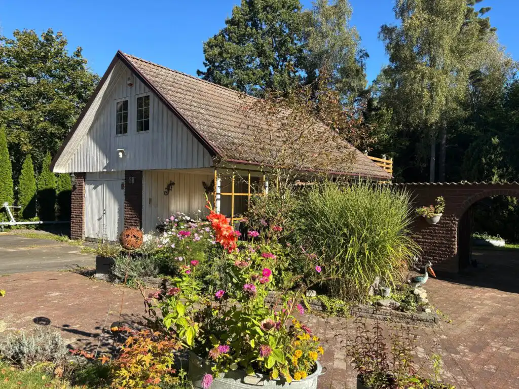 Hauptansicht des Ferienhauses Naturhus Broby in Skåne
