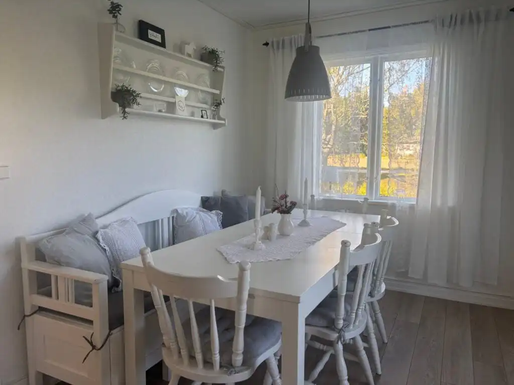 Küche im Ferienhaus Hus Brobacka – Ferienhaus zwischen Vänern und Vättern