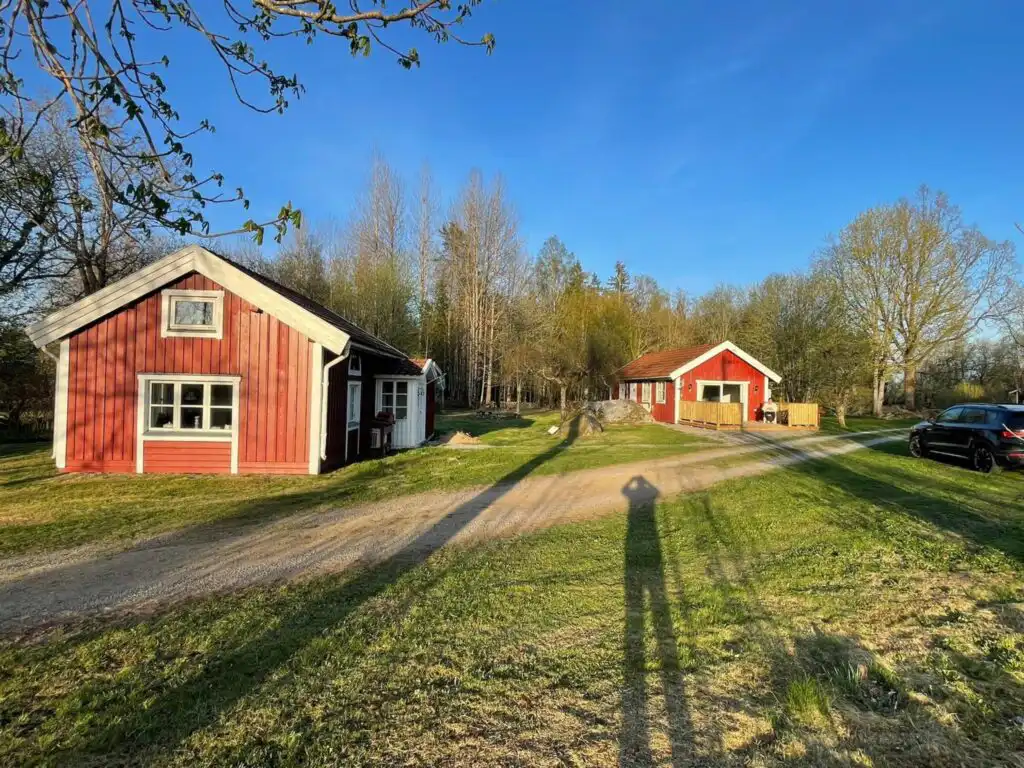 Außenansicht des Ferienhauses Hus Rusken in Stockaryd in Småland