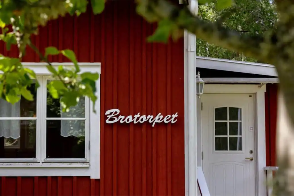 Seitenansicht von Brotorpet in Virserum, Småland