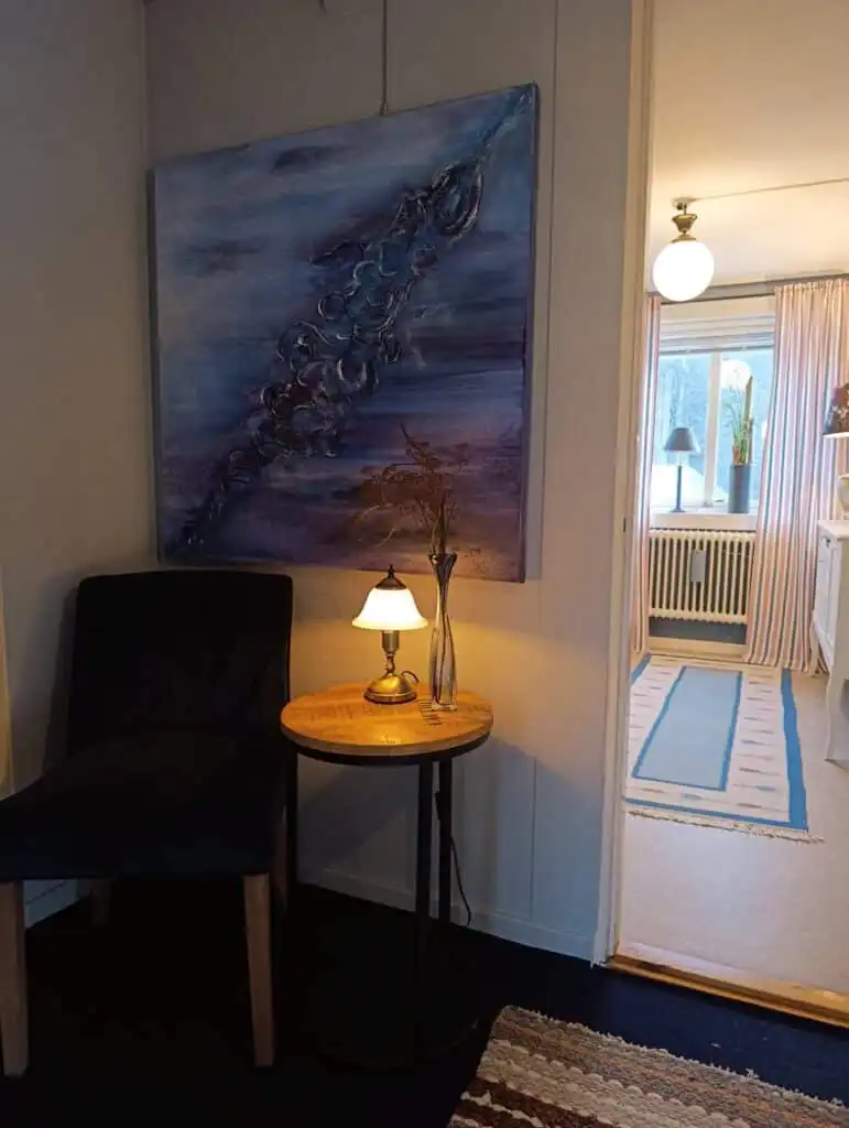 Dekoration im Ferienhaus Hus Fee – typisches Schwedenhaus nahe Säfsen Skigebiet