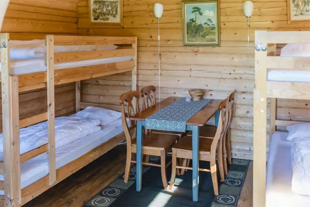 Wohnbereich der Cabin in Stöllet – gemütliches Ferienhaus in Värmland