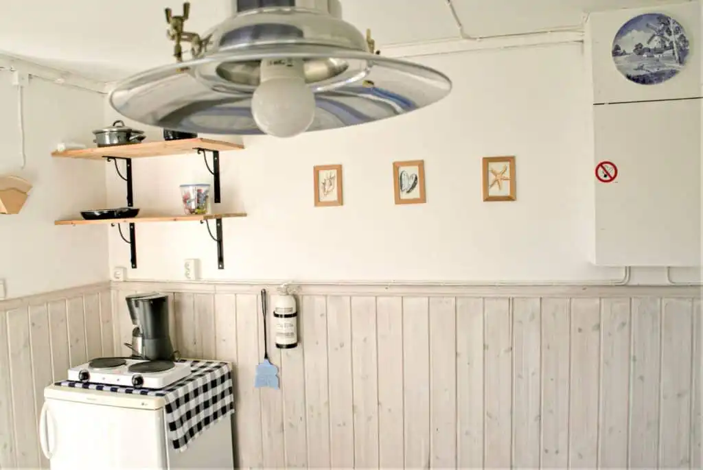 Wohnzimmer der Pomp Stuga in Stöllet – Ferienhaus in Värmland