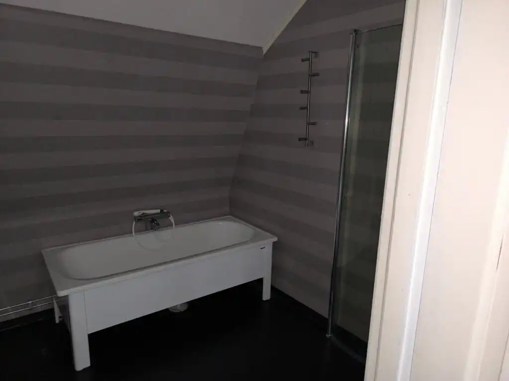 Modernes Badezimmer im Familienhaus Ryd – komfortables Ferienhaus in Ryd
