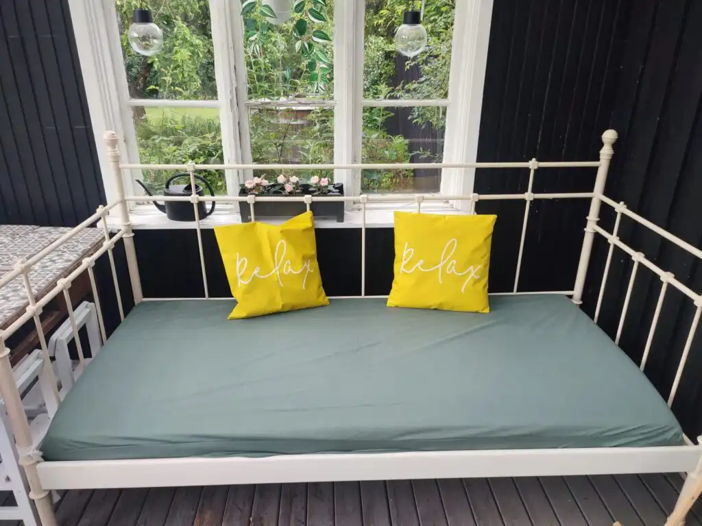 Terrasse am Familienhaus Ryd – Ferienhaus mit Garten in ruhiger Lage in Småland
