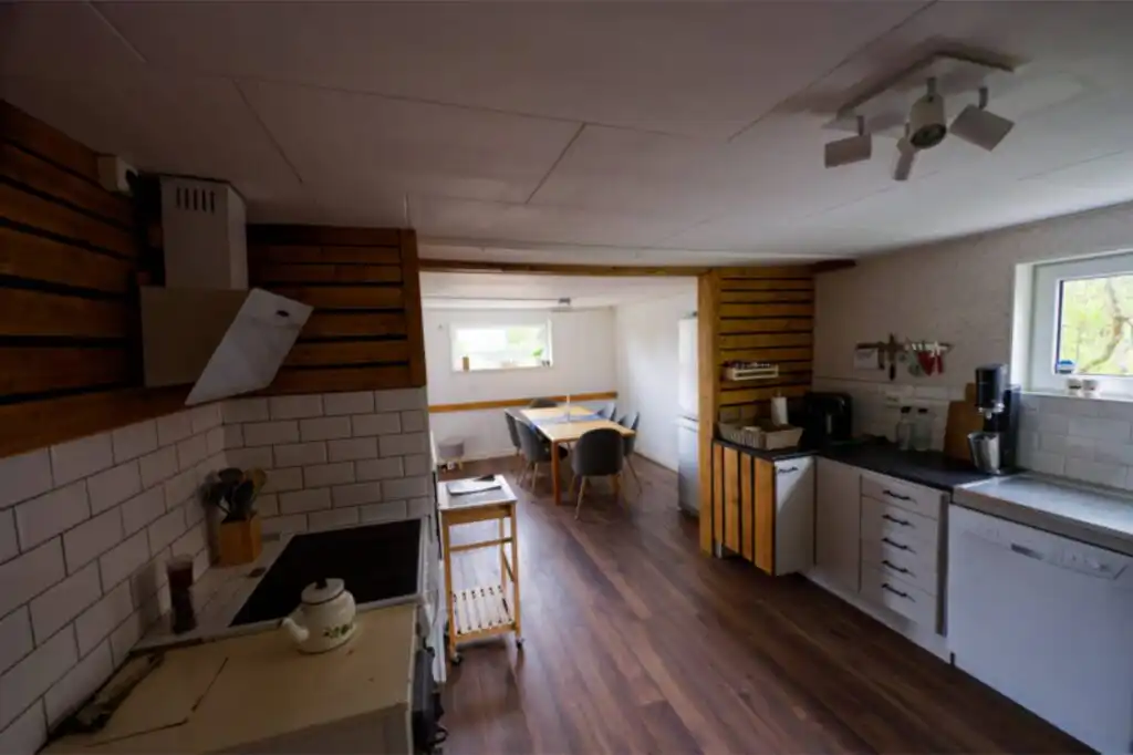 Küche im Hus Lönnbacka in Eringsboda, Blekinge