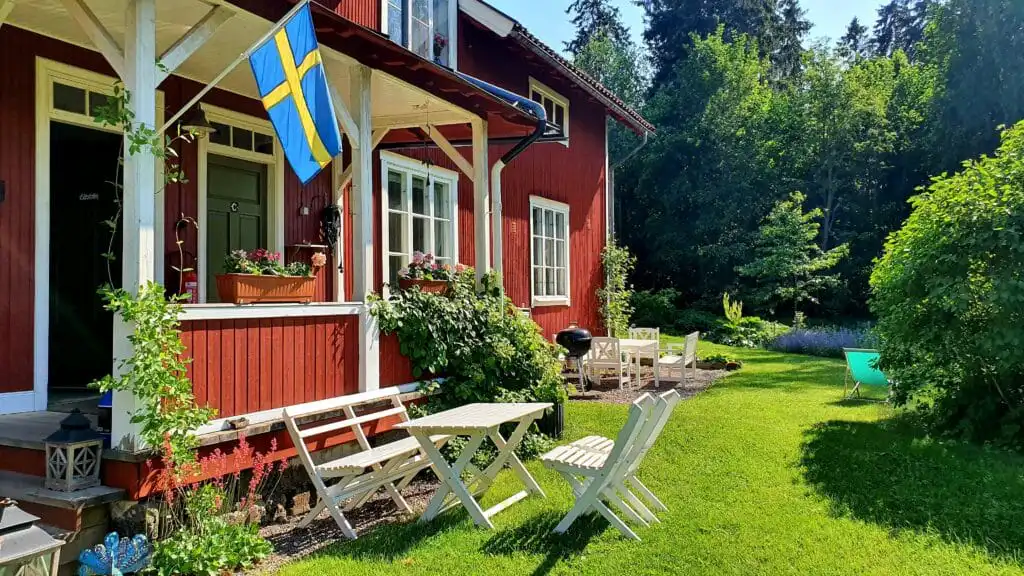 Grundriss der Ferienwohnung Strömsberg in Uppland, Schweden