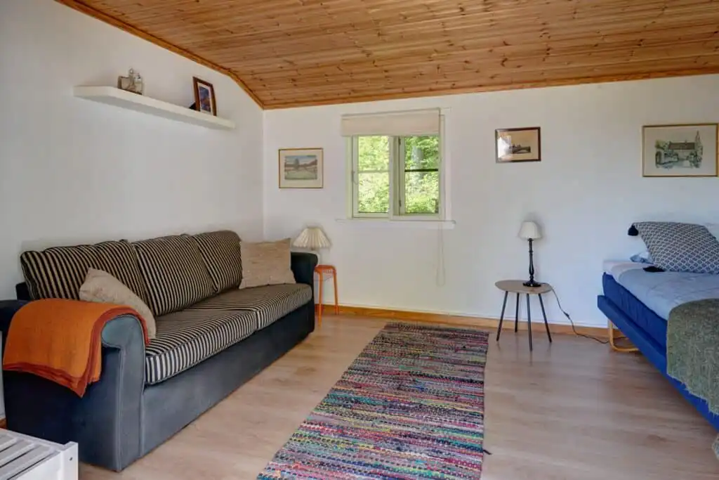 Wohnbereich im Ferienhaus Peaceful Getaway – Ferienhaus für Urlaub in der Natur